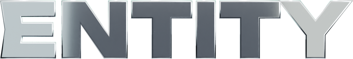 Entity chrome wordmark