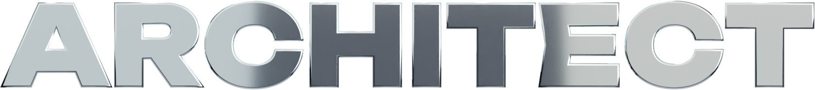 Architect chrome wordmark