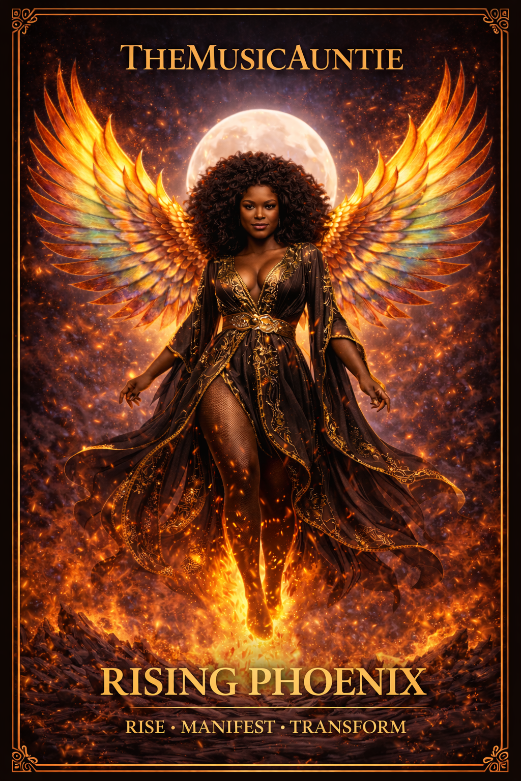 Rising Phoenix card art